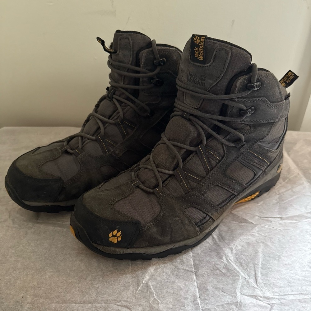 NEW Jack Wolfskin Men’s Vojo 3 Texapore Mid Gray Hiking Boots Size 11 - Picture 3 of 10